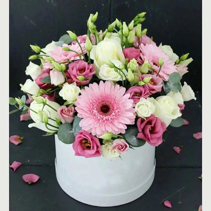 12CM Round Cardboard Flower Box Valentine's Day DIY Gifts Boxes Supplies Wedding Party Home Rose Flower Packaging Decoration - everyday trend