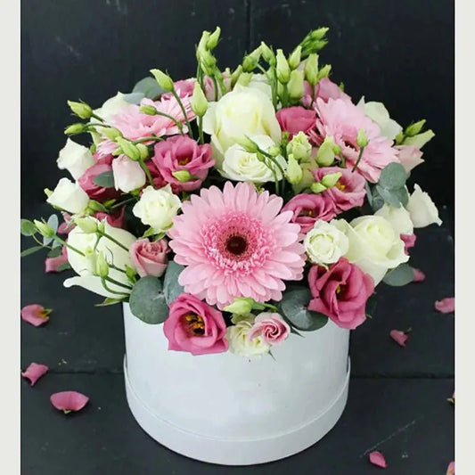 12CM Round Cardboard Flower Box Valentine's Day DIY Gifts Boxes Supplies Wedding Party Home Rose Flower Packaging Decoration - everyday trend