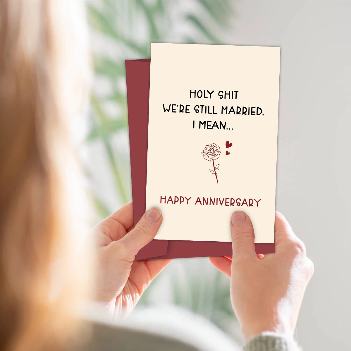 1PC Funny Anniversary Card,I Promise to Always Be by Your Side,Birthday Card for Husband Boyfriend,Valentines Day for Him Her - everyday trend