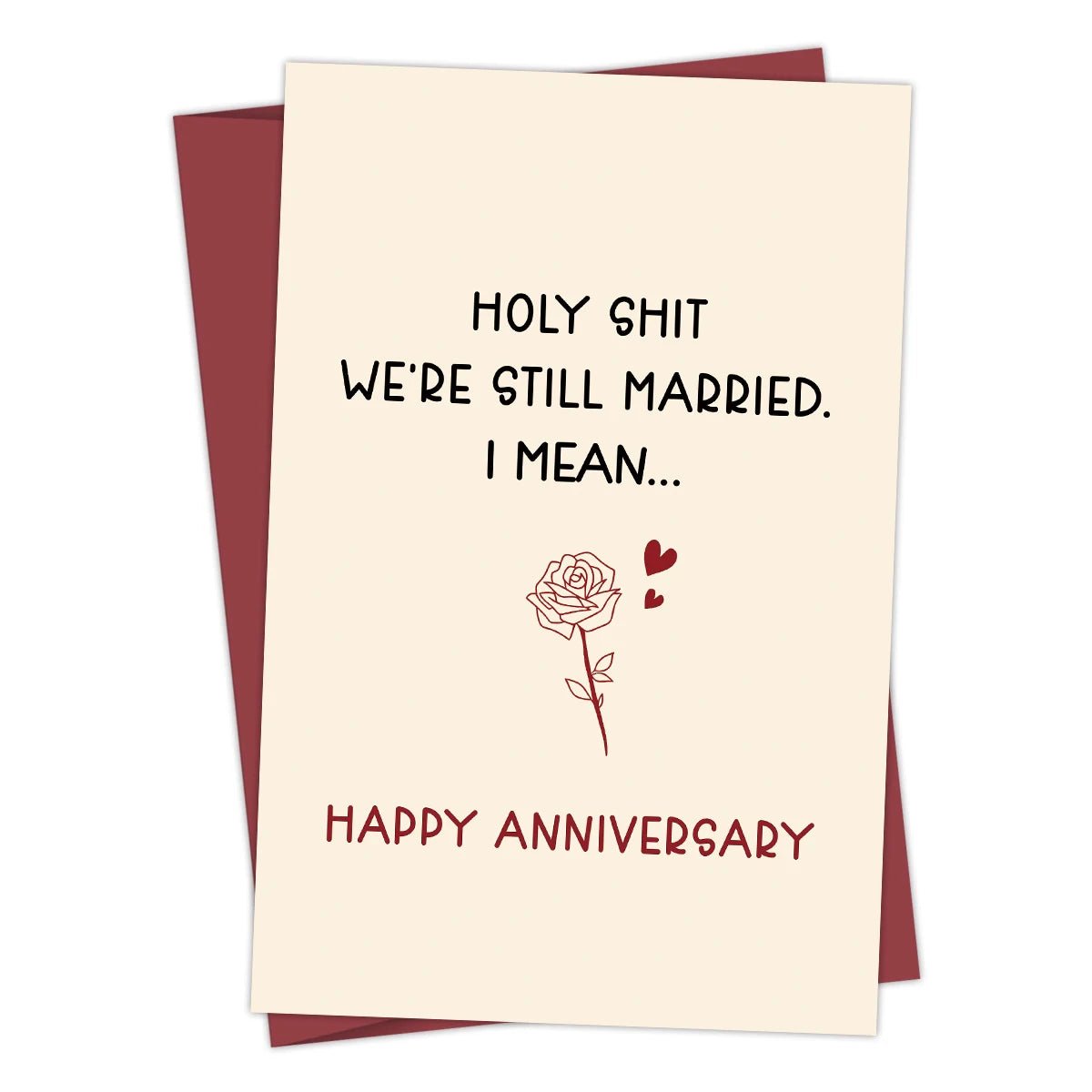 1PC Funny Anniversary Card,I Promise to Always Be by Your Side,Birthday Card for Husband Boyfriend,Valentines Day for Him Her - everyday trend