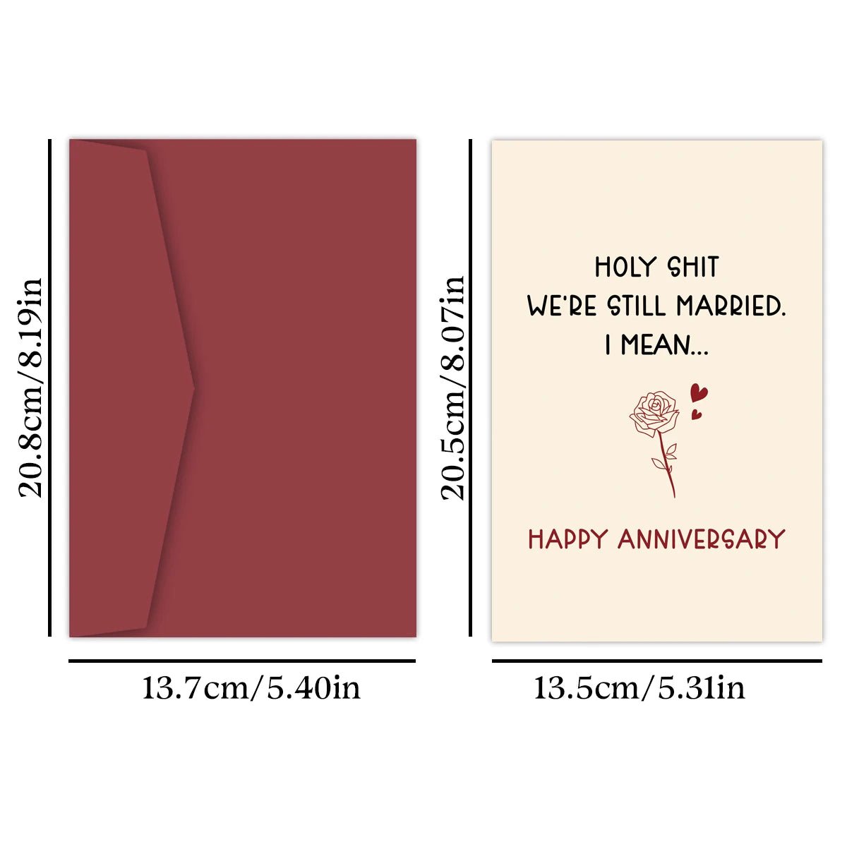 1PC Funny Anniversary Card,I Promise to Always Be by Your Side,Birthday Card for Husband Boyfriend,Valentines Day for Him Her - everyday trend